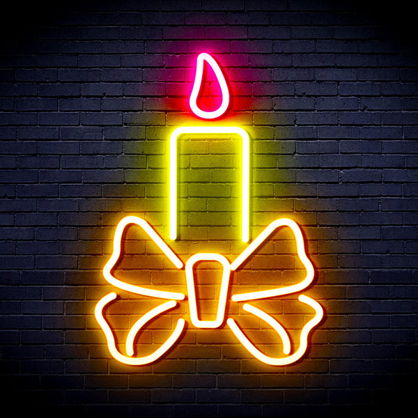 advpro-candle-ultra-bright-led-neon-sign-fnu0196 - Multi-Color 3