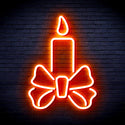 advpro-candle-ultra-bright-led-neon-sign-fnu0196 - Orange