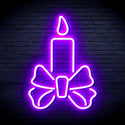 advpro-candle-ultra-bright-led-neon-sign-fnu0196 - Purple