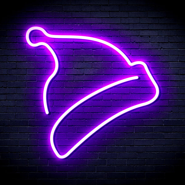 advpro-christmas-hat-ultra-bright-led-neon-sign-fnu0198 - Purple