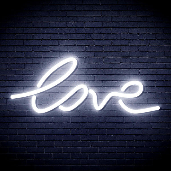 advpro-love-ultra-bright-led-neon-sign-fnu0202 - White