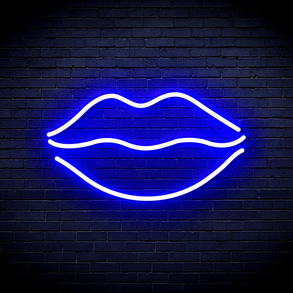 advpro-lips-ultra-bright-led-neon-sign-fnu0204 - Blue