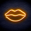 advpro-lips-ultra-bright-led-neon-sign-fnu0204 - Golden Yellow