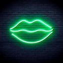 advpro-lips-ultra-bright-led-neon-sign-fnu0204 - Green