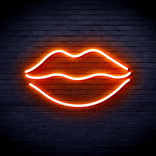 advpro-lips-ultra-bright-led-neon-sign-fnu0204 - Orange
