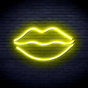 advpro-lips-ultra-bright-led-neon-sign-fnu0204 - Yellow