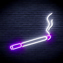 advpro-cigarette-ultra-bright-led-neon-sign-fnu0205 - White & Purple