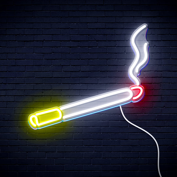 cigarette led sign C-craft Neon Wall Art Smoking Bar Sign Tobacco Lounge Decor The backboard is offered in three designs Virlusy Cigar Neon Sign for