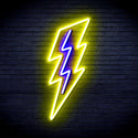 advpro-lighting-bolt-ultra-bright-led-neon-sign-fnu0206 - Blue & Yellow
