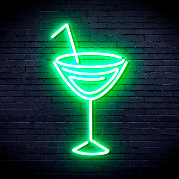 advpro-dry-martini-ultra-bright-led-neon-sign-fnu0207 - Green