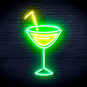 advpro-dry-martini-ultra-bright-led-neon-sign-fnu0207 - Green & Yellow