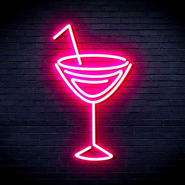 advpro-dry-martini-ultra-bright-led-neon-sign-fnu0207 - Pink