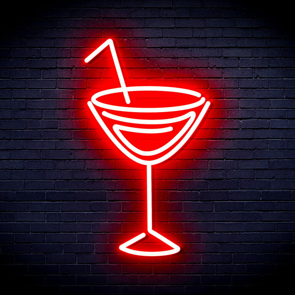 advpro-dry-martini-ultra-bright-led-neon-sign-fnu0207 - Red