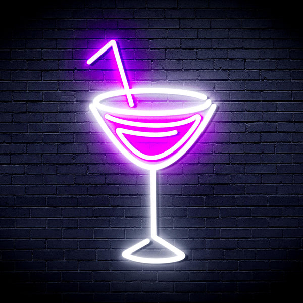 advpro-dry-martini-ultra-bright-led-neon-sign-fnu0207 - White & Purple