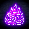 advpro-flame-ultra-bright-led-neon-sign-fnu0208 - Purple
