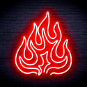 advpro-flame-ultra-bright-led-neon-sign-fnu0208 - Red