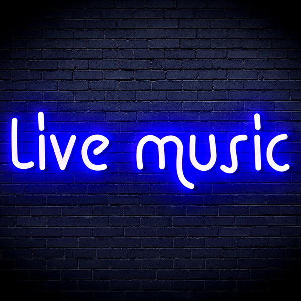 advpro-live-music-ultra-bright-led-neon-sign-fnu0209 - Blue