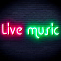 advpro-live-music-ultra-bright-led-neon-sign-fnu0209 - Green & Pink