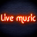 advpro-live-music-ultra-bright-led-neon-sign-fnu0209 - Orange