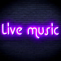 advpro-live-music-ultra-bright-led-neon-sign-fnu0209 - Purple