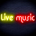 advpro-live-music-ultra-bright-led-neon-sign-fnu0209 - Red & Yellow