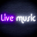advpro-live-music-ultra-bright-led-neon-sign-fnu0209 - White & Purple