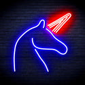 advpro-unicorn-ultra-bright-led-neon-sign-fnu0213 - Blue & Red
