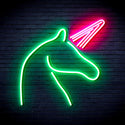 advpro-unicorn-ultra-bright-led-neon-sign-fnu0213 - Green & Pink