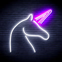 advpro-unicorn-ultra-bright-led-neon-sign-fnu0213 - White & Purple