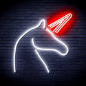 advpro-unicorn-ultra-bright-led-neon-sign-fnu0213 - White & Red