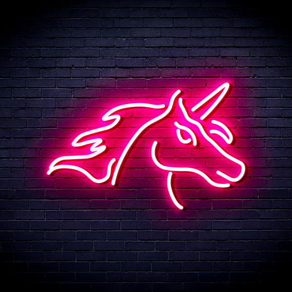advpro-unicorn-ultra-bright-led-neon-sign-fnu0214 - Pink