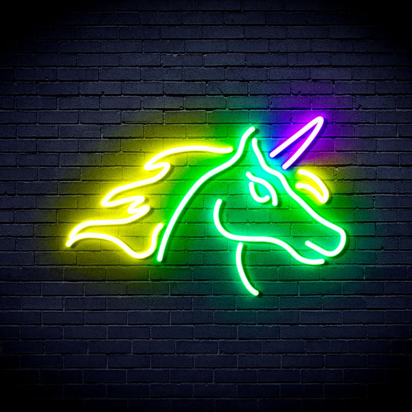 advpro-unicorn-ultra-bright-led-neon-sign-fnu0214 - Multi-Color 4