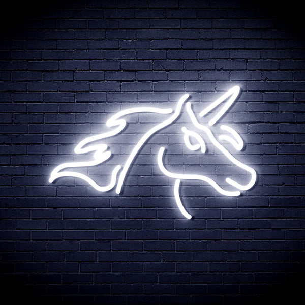 advpro-unicorn-ultra-bright-led-neon-sign-fnu0214 - White