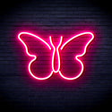 advpro-butterfly-ultra-bright-led-neon-sign-fnu0216 - Pink