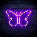 advpro-butterfly-ultra-bright-led-neon-sign-fnu0216 - Purple