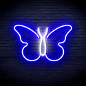 advpro-butterfly-ultra-bright-led-neon-sign-fnu0216 - White & Blue