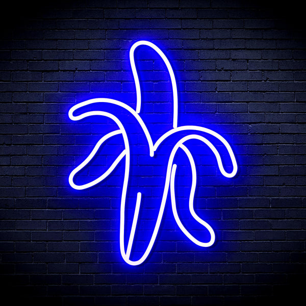 advpro-banana-ultra-bright-led-neon-sign-fnu0218 - Blue