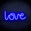 advpro-love-shape-ultra-bright-led-neon-sign-fnu0219 - Blue