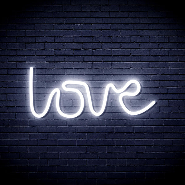 advpro-love-shape-ultra-bright-led-neon-sign-fnu0219 - White