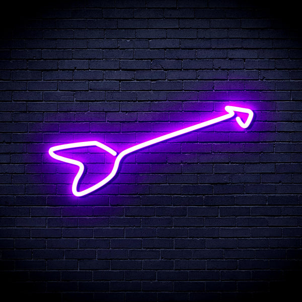 advpro-arrow-ultra-bright-led-neon-sign-fnu0220 - Purple
