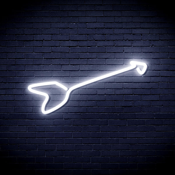 advpro-arrow-ultra-bright-led-neon-sign-fnu0220 - White