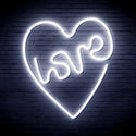 advpro-heart-with-love-ultra-bright-led-neon-sign-fnu0221 - White