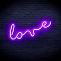 advpro-love-letter-ultra-bright-led-neon-sign-fnu0222 - Purple
