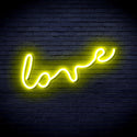 advpro-love-letter-ultra-bright-led-neon-sign-fnu0222 - Yellow