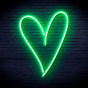 advpro-heart-ultra-bright-led-neon-sign-fnu0224 - Green