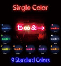 advpro-to-infinity-ultra-bright-led-neon-sign-fnu0226 - Classic