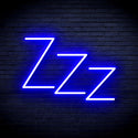 advpro-zzz-ultra-bright-led-neon-sign-fnu0228 - Blue