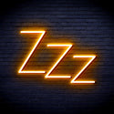 advpro-zzz-ultra-bright-led-neon-sign-fnu0228 - Golden Yellow