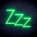 advpro-zzz-ultra-bright-led-neon-sign-fnu0228 - Green
