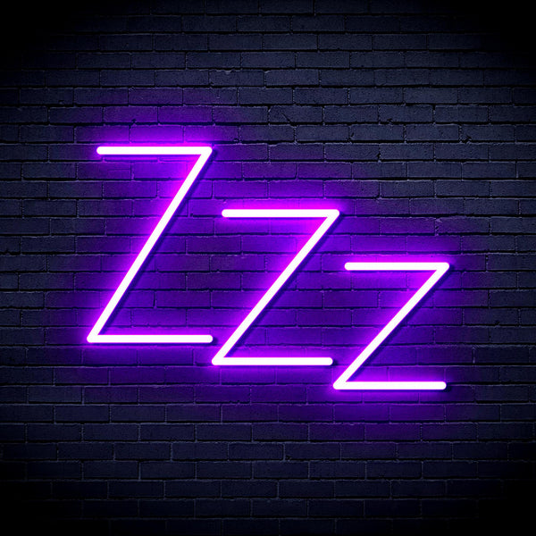 advpro-zzz-ultra-bright-led-neon-sign-fnu0228 - Purple